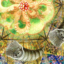 Load image into Gallery viewer, mystic psychedelic mandala art poster for home decor