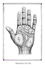 Load image into Gallery viewer, palm reading, visionary art, mytic art poster - coloro mystic
