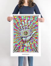 Load image into Gallery viewer, mystic psychedelic Visionary art poster for home decor