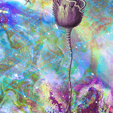 Laden Sie das Bild in den Galerie-Viewer, cosmic psychedelic mystic art poster for home decor - coloro mystic