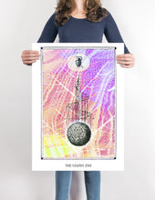 Load image into Gallery viewer, mystic symbology art poster for home decor cosmic egg - coloro mystic