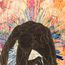 Laden Sie das Bild in den Galerie-Viewer, human holistic visionary art boho home decor art poster - coloro mystic