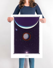 Laden Sie das Bild in den Galerie-Viewer, Surreal Lunar landscape  poster for your House and home office decor.