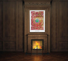 Laden Sie das Bild in den Galerie-Viewer, egypsian osiris zodiac art poster for boho home decor - coloro mystic