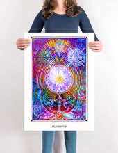 Laden Sie das Bild in den Galerie-Viewer, esoteric occult art poster for boho home decor - coloro mystic