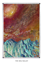 Laden Sie das Bild in den Galerie-Viewer, Surreal Mars landscape poster for your House and home office decor