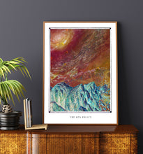 Laden Sie das Bild in den Galerie-Viewer, Surreal Mars landscape poster for your House and home office decor
