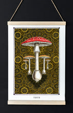 Laden Sie das Bild in den Galerie-Viewer, WAHRHEIT - psychedelisches Kunstplakat Amanita muscaria