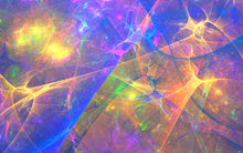 Laden Sie das Bild in den Galerie-Viewer, Quantum Bloom | Panoramic Canvas Print 200×50cm – COLORO MYSTIC
