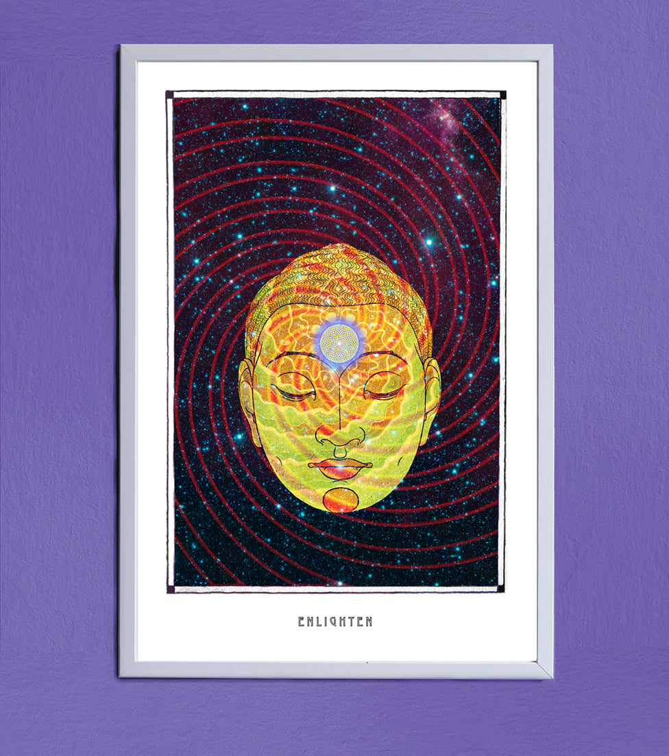 ENLIGHTEN - Buddha poster