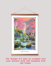 Load image into Gallery viewer, Wooden Hanging Frame - Ready to Hang