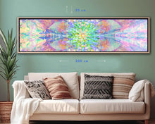 Laden Sie das Bild in den Galerie-Viewer, Nebula Core | Panoramic Canvas Print 200×50cm – COLORO MYSTIC