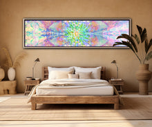 Laden Sie das Bild in den Galerie-Viewer, Nebula Core | Panoramic Canvas Print 200×50cm – COLORO MYSTIC