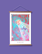 Laden Sie das Bild in den Galerie-Viewer, Psychedelic Art Poster for Home Decor - THE MAGIC GLIDE