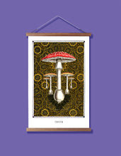 Cargar imagen en el visor de la galería, VERDAD- Póster psicodélico Amanita muscaria
