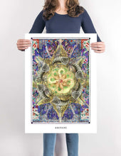 Laden Sie das Bild in den Galerie-Viewer, mystic psychedelic mandala art poster for home decor