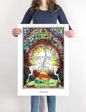 Laden Sie das Bild in den Galerie-Viewer, fantasy psychedelic  art poster for home decor - coloro mystic