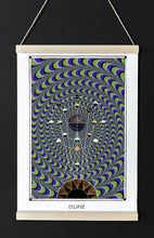 Laden Sie das Bild in den Galerie-Viewer, astronomy psychedelic geometry art poster for home decor