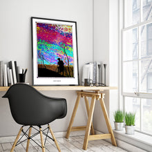 Laden Sie das Bild in den Galerie-Viewer, fantasy psychedelic art poster for home decor - coloro mystic