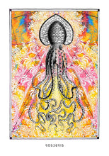 Laden Sie das Bild in den Galerie-Viewer, god squid mystical art poster - coloro mystic