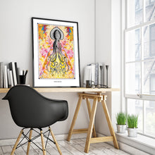 Load image into Gallery viewer, god squid mystical art poster - coloro mystic