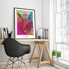 Laden Sie das Bild in den Galerie-Viewer, mystic psychedelic astronomy art poster for home decor -coloro mystic