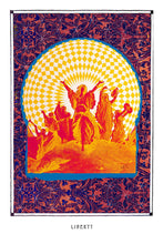 Laden Sie das Bild in den Galerie-Viewer, flower of life psychedelic art poster for boho home decro - coloro mystic