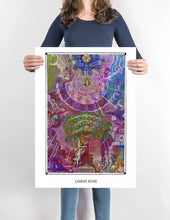 Load image into Gallery viewer, mythological esoteric mystical art poster for boho home decor - coloro mystic