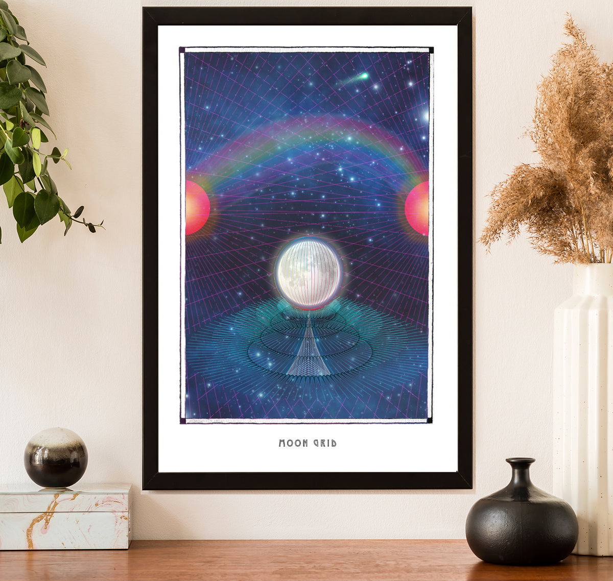 Moon Grid: Enhance Your Energy & Balance with Our Stunning Design