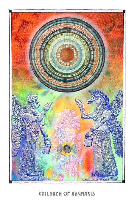 ancient Mythology mystic art poster for home decor - coloro mystic