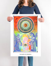 Load image into Gallery viewer, anunaki ancient Mythology mystic art poster for home decor