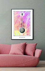 mystic symbology art poster for home decor cosmic egg - coloro mystic