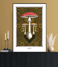 Load image into Gallery viewer, TRUTH- Psychedelic poster Amanita muscaria